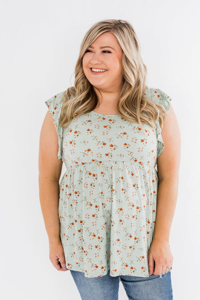 Finding Yourself Floral Babydoll Top- Light Yellow – The Pulse Boutique
