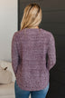 Runway Beauty Knit Sweater- Purple