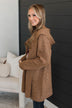 Inherent Joy Hooded Cardigan- Camel