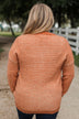 Perfectly Matched Knit Sweater- Pumpkin