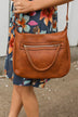 Never Doubted Us Crossbody Purse- Cognac