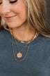 Daily Charm Layered Necklace- Gold