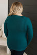 Darling Of Mine Knit Sweater- Teal