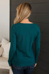 Darling Of Mine Knit Sweater- Teal