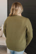 Ahead Of The Times Knit Sweater- Olive