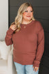 Unforgettable Feeling Knit Sweater- Picante