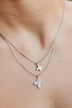 Outshine Them All Layered Necklace- Silver