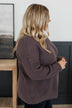 Captivating In Color Knit Sweater- Dusty Purple