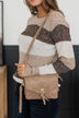 Epitome of Beauty Crossbody Purse- Taupe