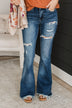 Vervet Flare Jeans- Peighton Wash