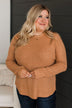 Runway Beauty Knit Sweater- Cinnamon