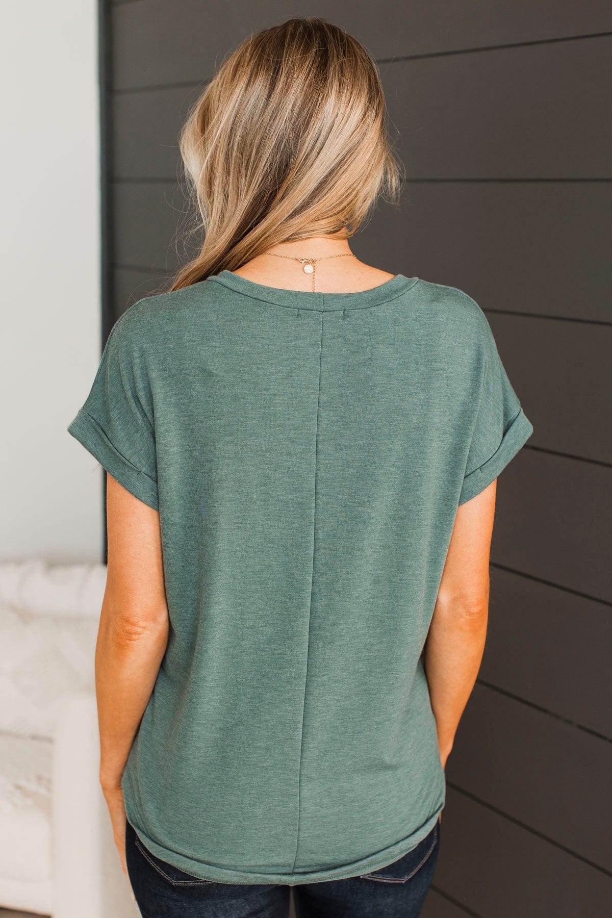 Love Forever Short Sleeve Top- Olive – The Pulse Boutique