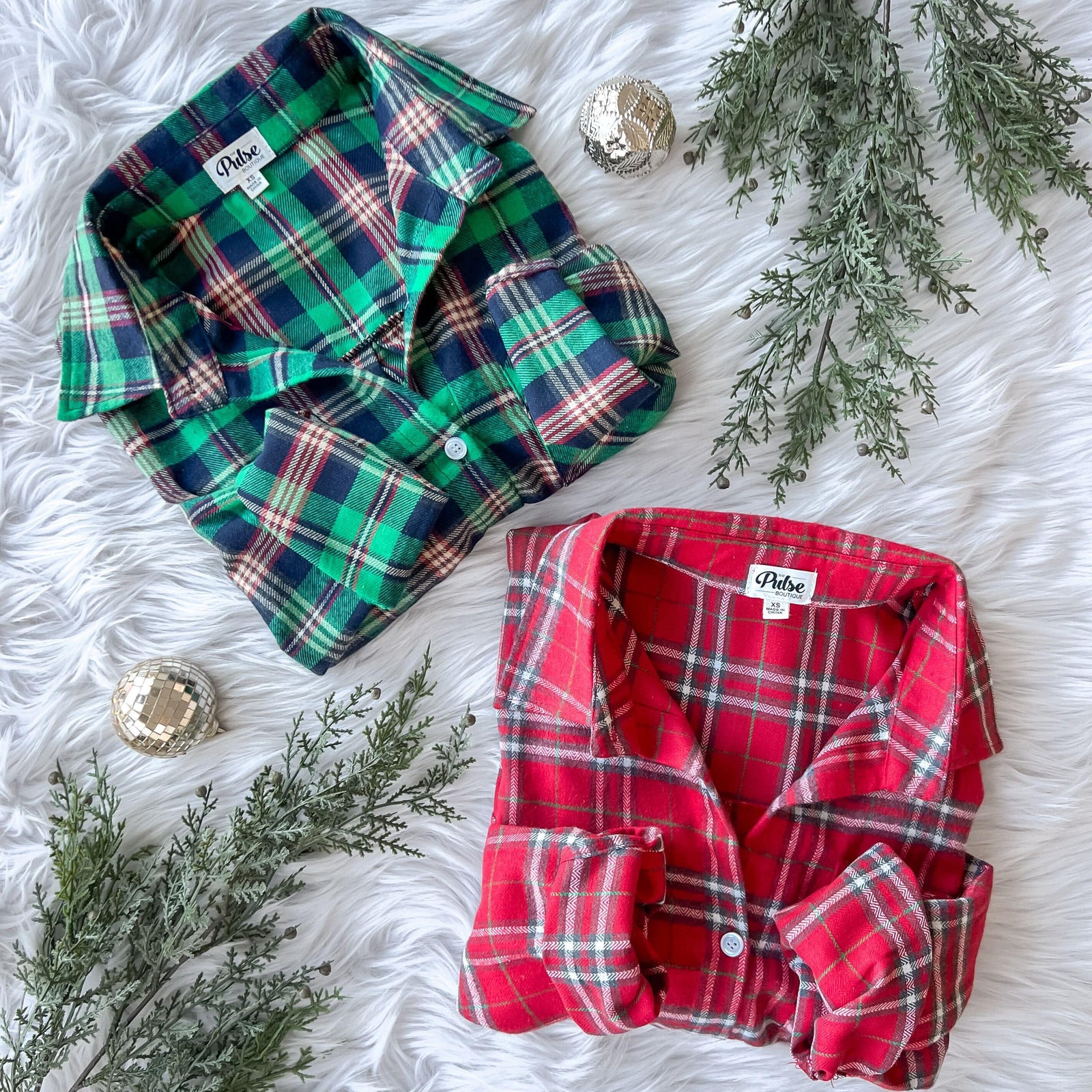 Sugarplum Plaid Outfit