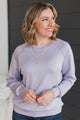 Feeling Incredible Long Sleeve Top- Lilac