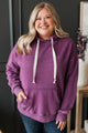 Incredible Devotion Drawstring Hoodie- Light Purple