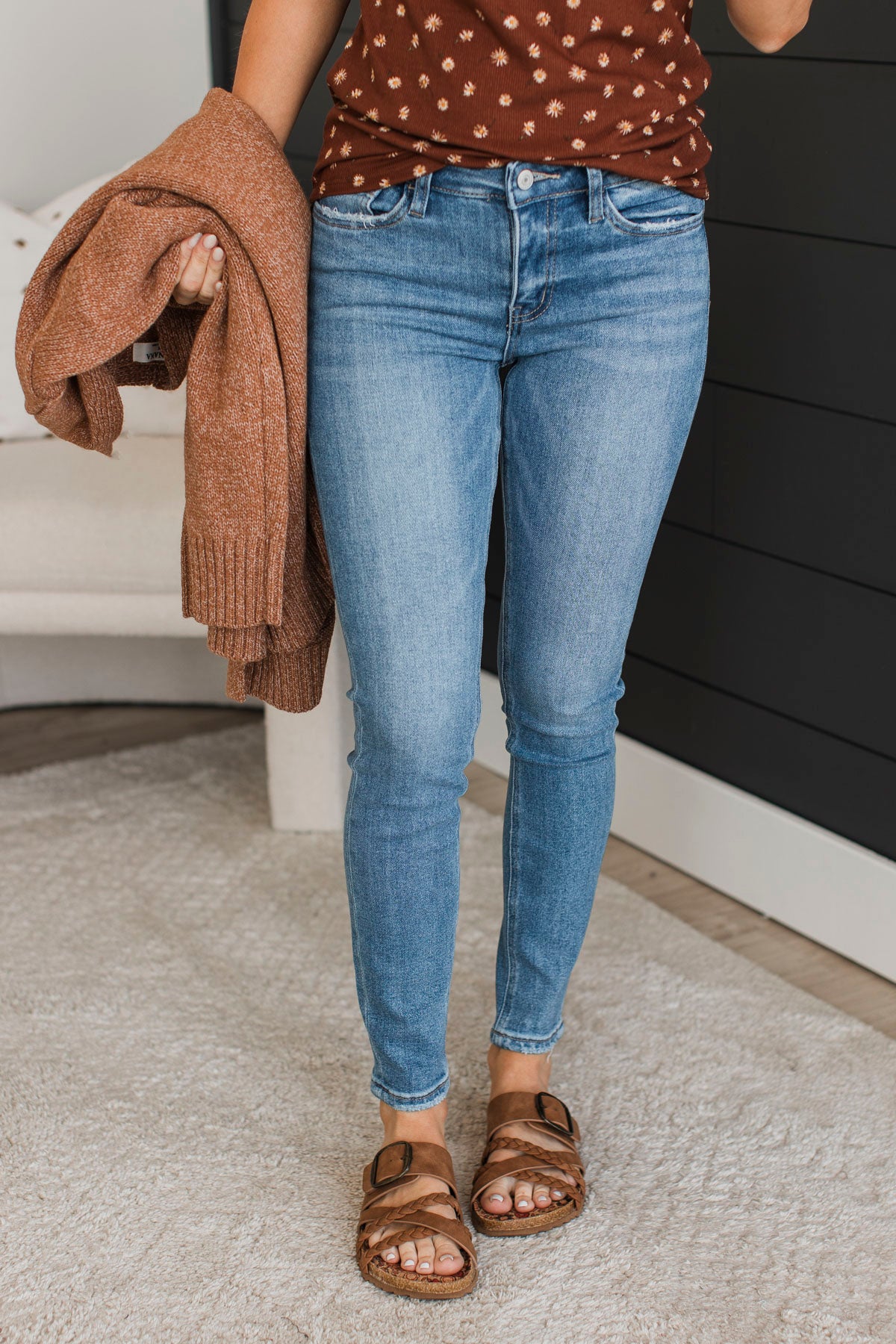 Vervet Skinny Jeans- Gwyn Wash