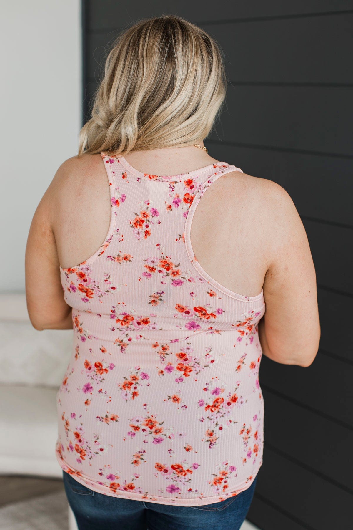 On A Sunny Day Tank Top- Light Pink