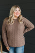 Absolute Perfection Knit Sweater- Dark Mocha