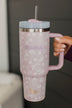 The Darling Effect "Mama" Travel Tumbler- Lilac Floral