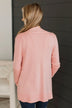 As Easy As Can Be Cardigan- Light Pink