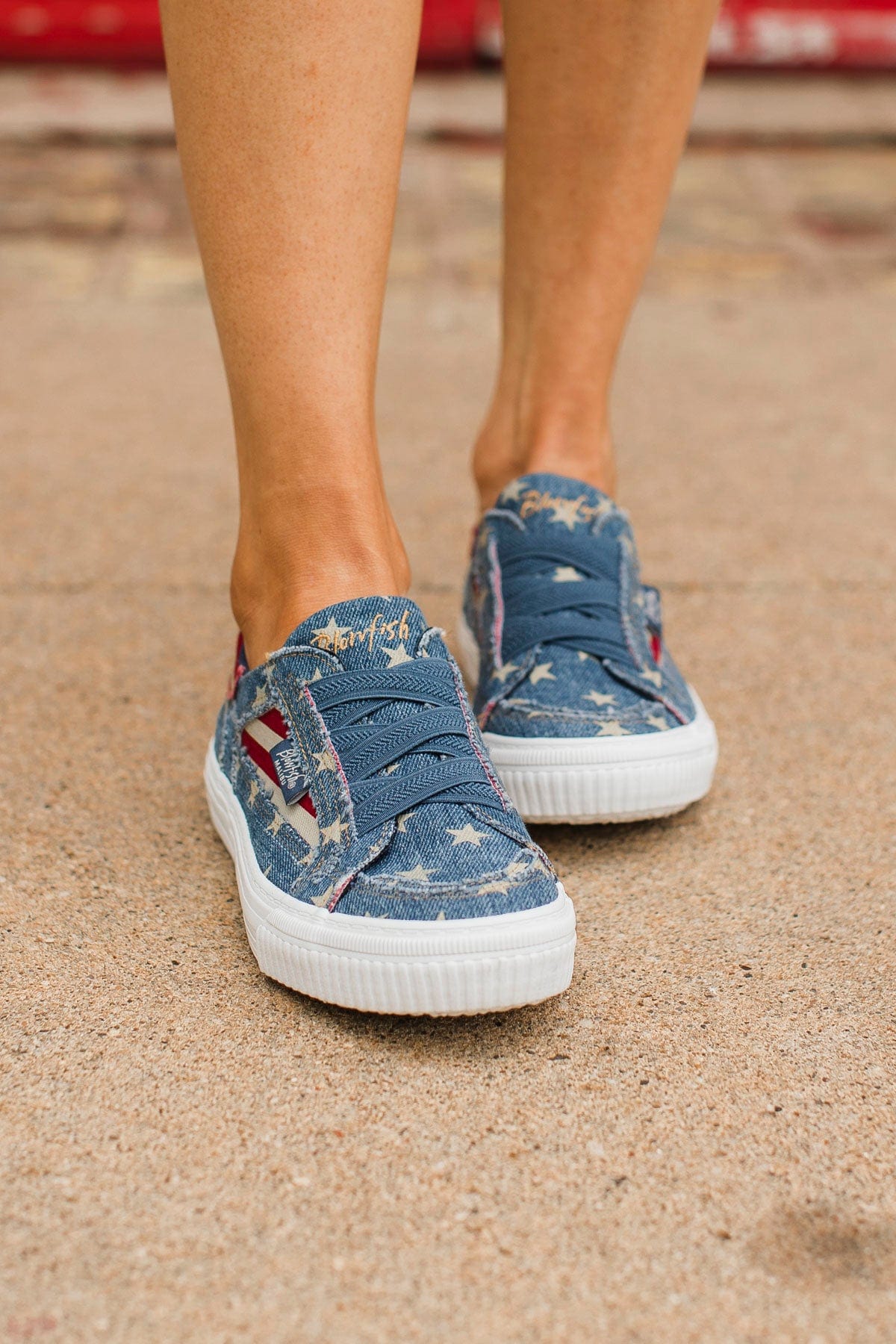 Blowfish denim sneakers online