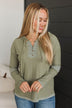 En Route Lightweight Hooded Top- Olive