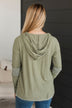 En Route Lightweight Hooded Top- Olive