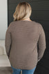 Take Action Long Sleeve Top- Dark Mocha