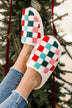 Katydid Cozy Checkered Slippers