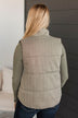 Change Of Tune Puffer Vest- Olive