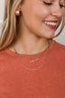 Blessed With Grace Layered Cross Necklace- Gold