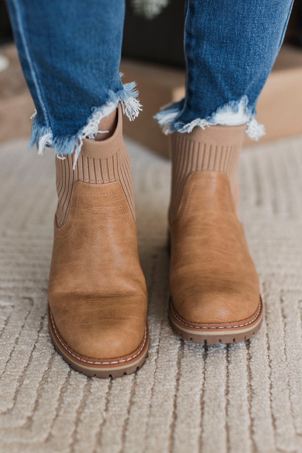 Corky's Cabin Fever Boots- Caramel