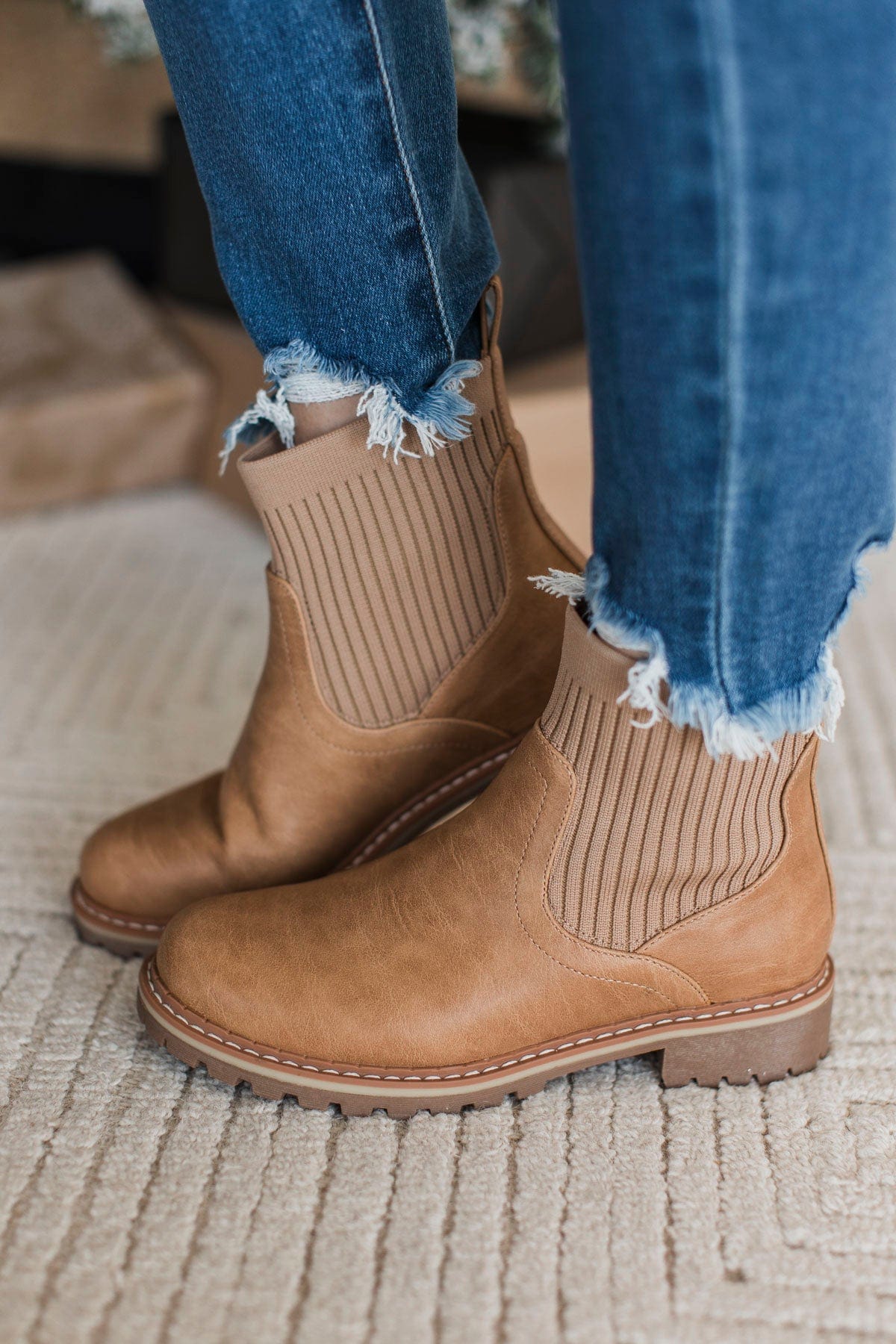 Corky's Cabin Fever Boots- Caramel