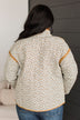 Venturing Out Floral Quilted Jacket- Marigold