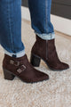 Soda Juno Boots- Brown