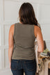 Thread & Supply On The Road Tank Top- Dark Olive