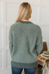 Can't Be Ignored Knit Sweater- Dark Sage