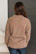 Calling To You Knit Pullover Top- Mocha