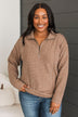 Calling To You Knit Pullover Top- Mocha