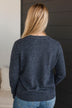 Spark Of Inspiration Knit Sweater- Indigo