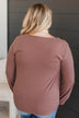 So Relatable Long Sleeve Top- Dusty Rose