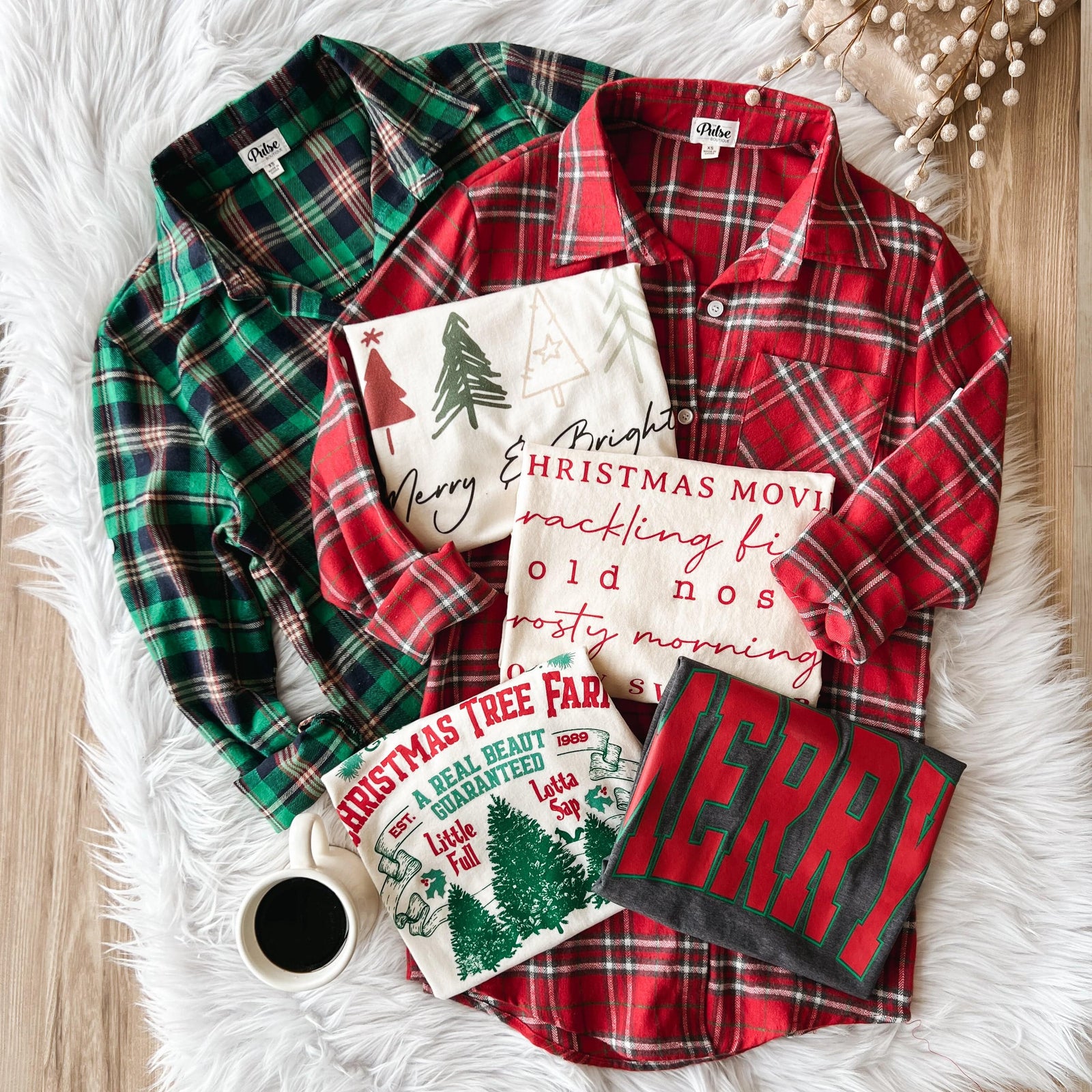 Sugarplum Plaid Outfit