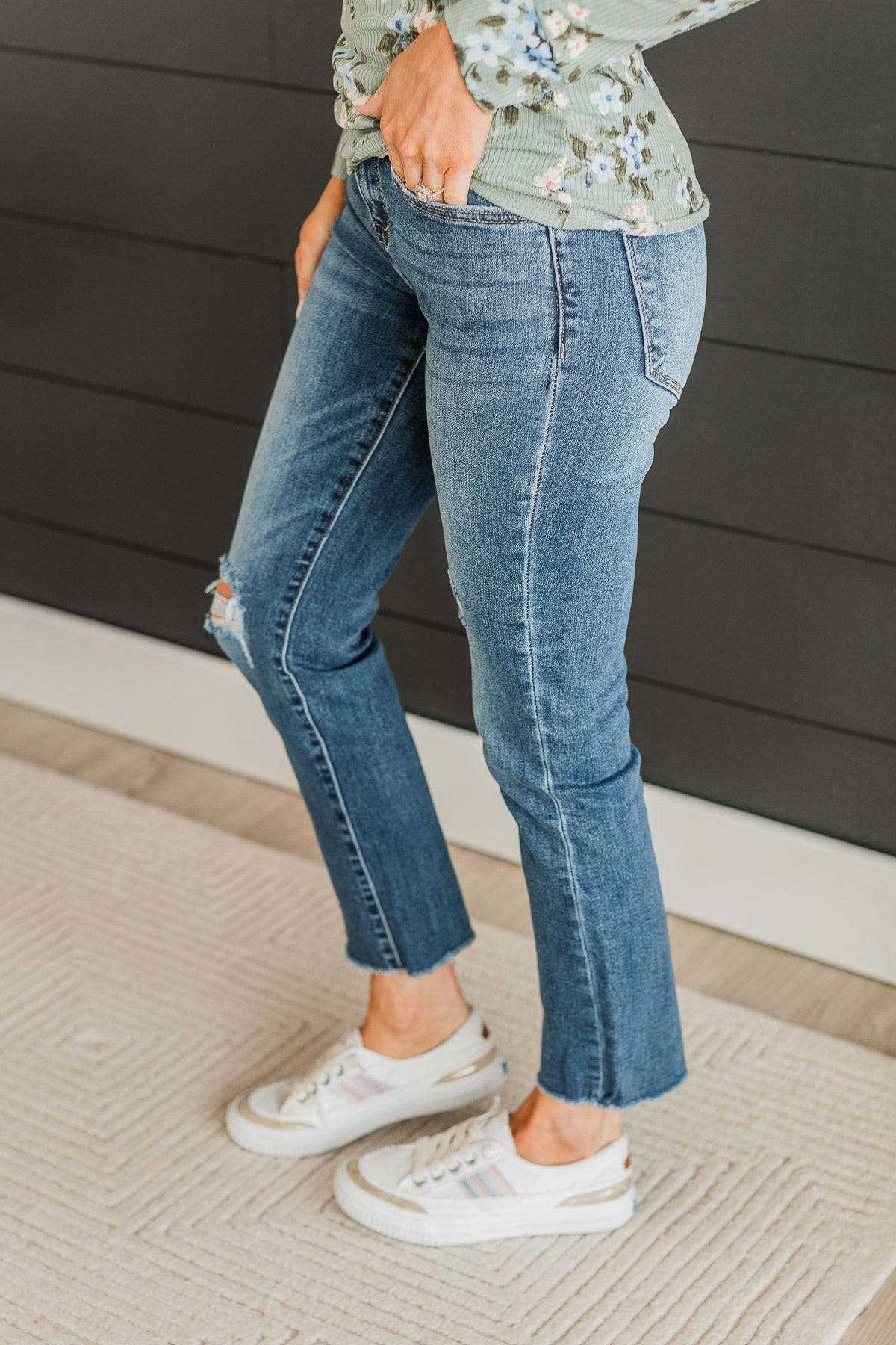 Vervet Stretch Straight Jeans Gretchen Wash The Pulse Boutique