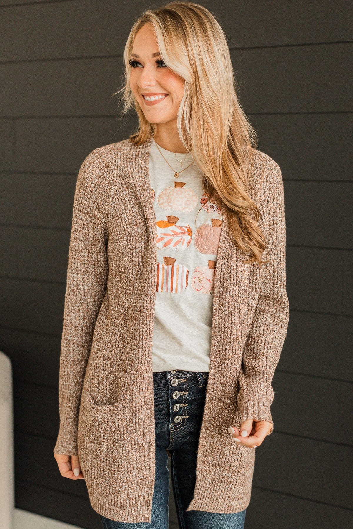 Shared With You Knit Cardigan- Mocha – The Pulse Boutique