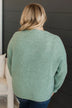 Cause A Commotion Knit Sweater- Dusty Mint