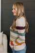 No Hesitations Striped Knit Sweater- Light Taupe