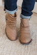 Very G Natasha Booties- Beige