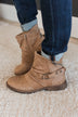 Very G Natasha Booties- Beige