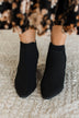 Soda Nickel Booties- Black