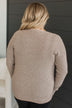 Lost In Your Smile Knit Sweater- Light Mocha